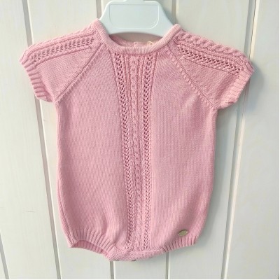 PELELE BEBÉ PUNTO REGINA ROSA