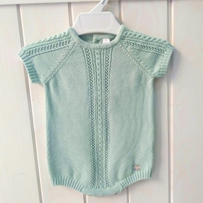 PELELE BEBÉ PUNTO REGINA VERDE PELELE BEBÉ PUNTO REGINA VERDE