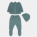 CONJUNTO CON POLAINA VERDE BOTELLA