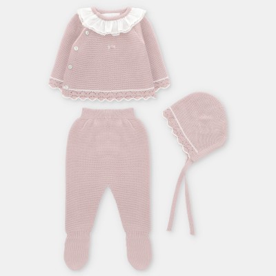CONJUNTO CON POLAINA CARDIFF ROSA