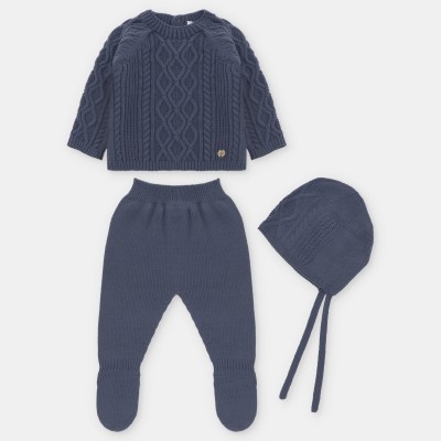 CONJUNTO LEICESTER UNISEX AZUL
