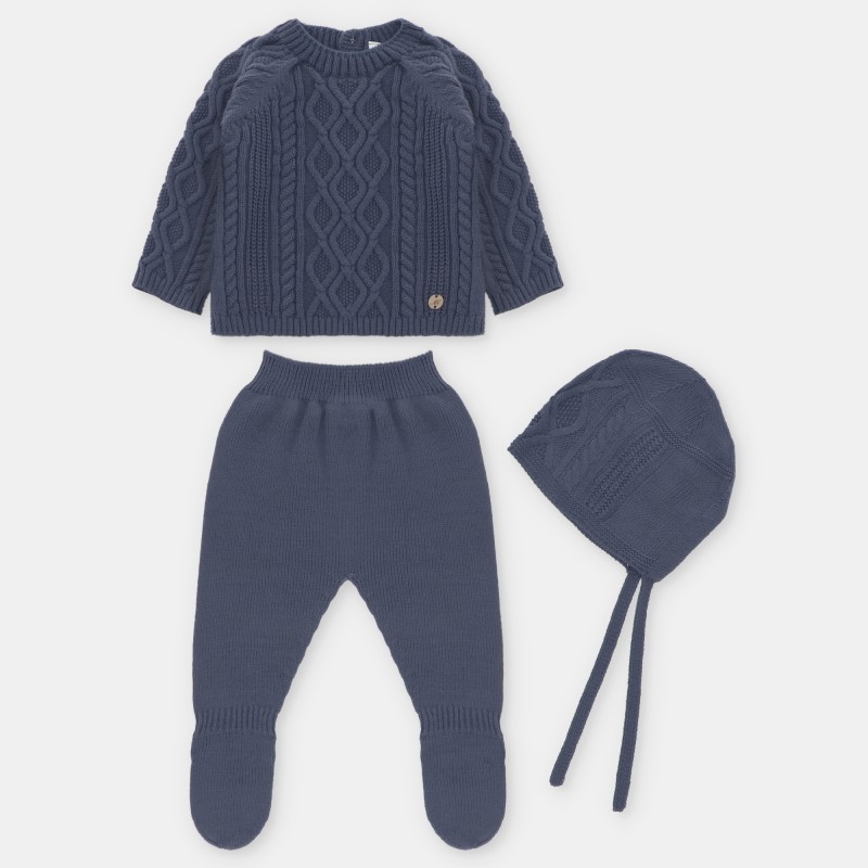 CONJUNTO LEICESTER UNISEX AZUL