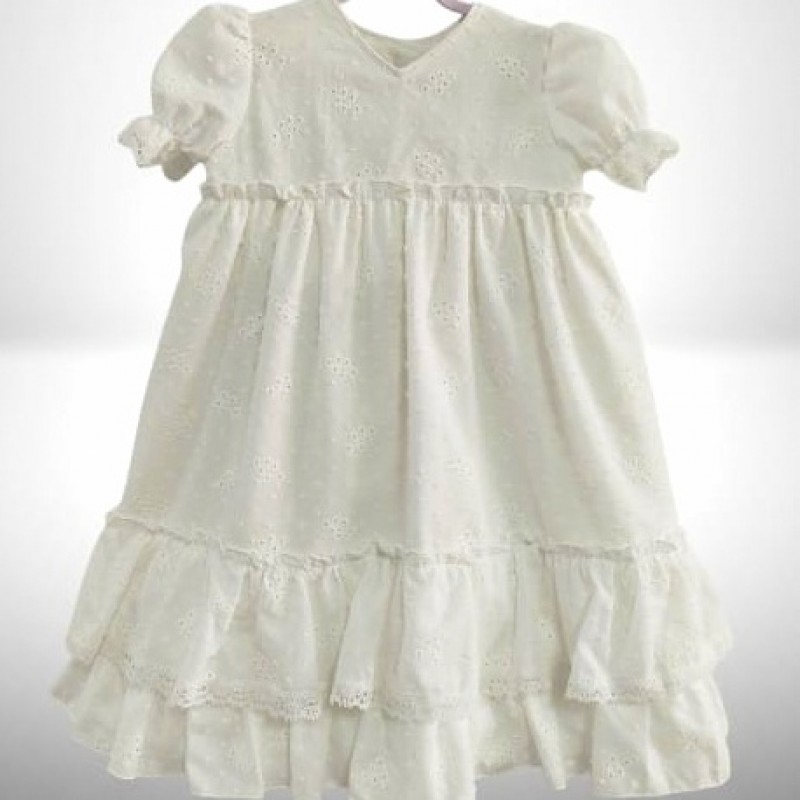 TRAJE DE FLAMENCA BATON BLANCO TF-66