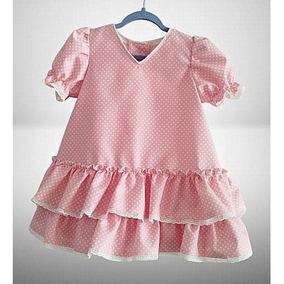 TRAJE DE FLAMENCA ROSA TF-70